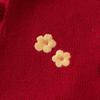 David Bella Girls' Cotton Knit Cardigan