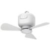 Portable Camping Fan Low Noise Tent Hanging Fan with Light Camping Ceiling Fan Remote Control for Tent Canopy RV Beach