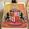 1PC Sunderland Association Football Club Patterned Flannel Blanket Suitable For All Seasons for Home Decor Warmth and Comfort Gifts Holiday Present