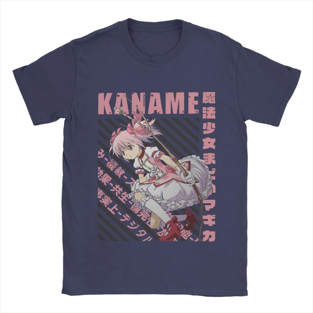 anime Puella Magi Madoka Magica graphic unisex shirt2026 Summer New 100Cotton High Quality fashion Long Short sleeve Tshirt