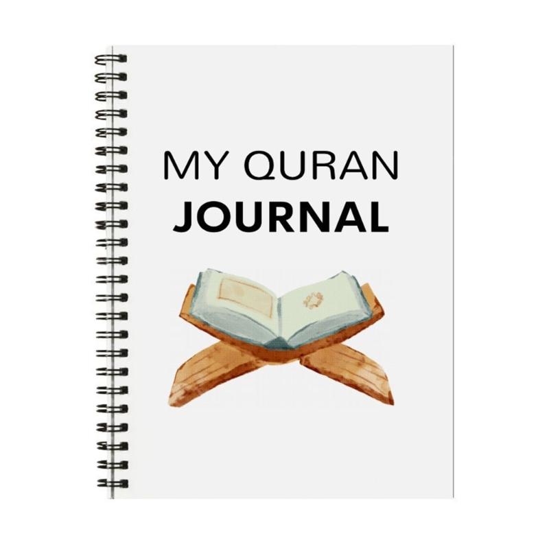 Quran Study Journal Notebook Twin Coil Binding Daily Planner Quran Reading Progress Tracking Journal Notebook 21x14cm 1