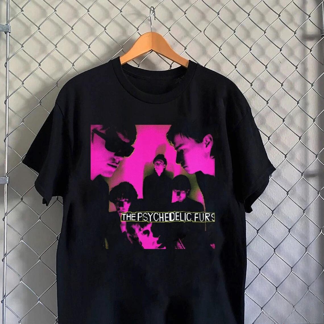 Psychedelic Fur Band Album Psychedelic Fur Tshirt Pure Cotton Tshirt Printed Pattern Suitable for Unisex Suitable for All Seasons S