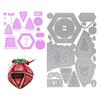 Christmas Pendant Metal Die Cuts Template Molds Christmas Bells Cutting Dies for Scrapbooking Cards Making Decorations