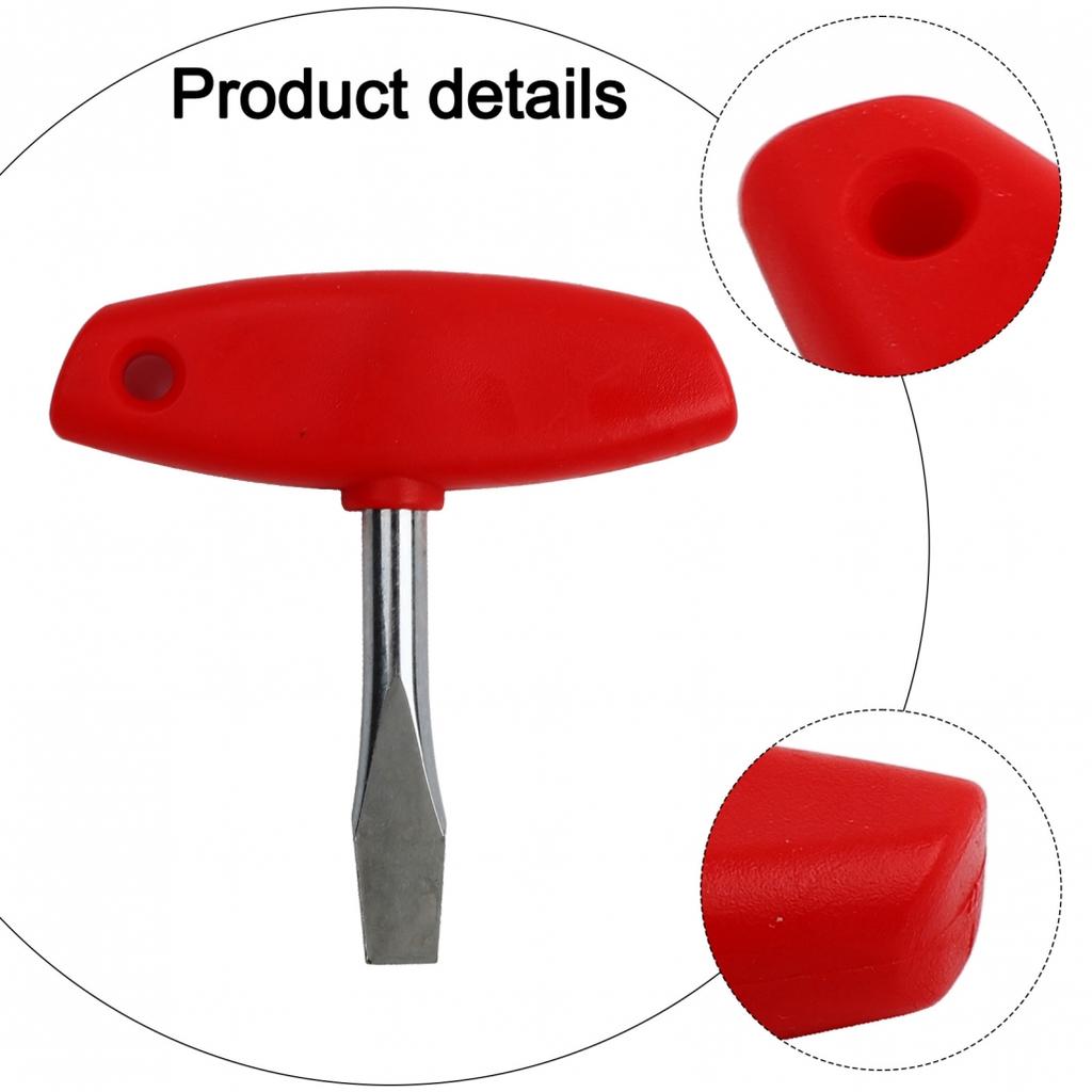 Steel Flat Head Screwdriver with T Handle for Electronics and For Camera Repair