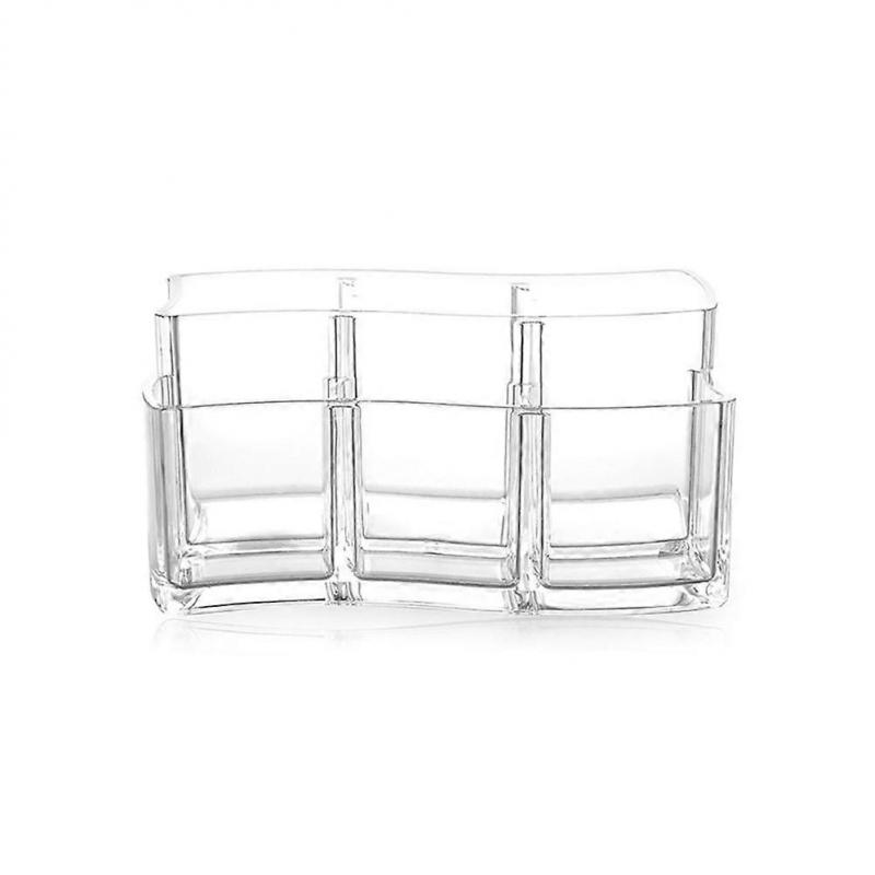 Acrylic Makeup Brush Organiser Holder Clear Jewellery Storage Box Cosmetic Make Up Organiser
