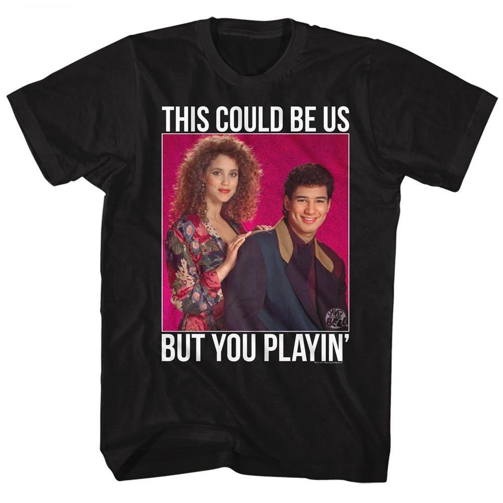Saved By The Bell Playin Dots TV Shirt 160