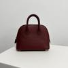 Sac Bandoulière Mini Coquille en Cuir de Vachette Evercolor Importé Polyvalent Sac pour Femme en Cuir de Vachette Première Couche Sac de Bowling