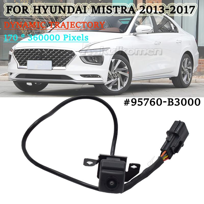Car Rear View Backup Parking Camera IP68 Waterproof 95760-B3000 95760B3000 Replacement for Hyundai Mistra 2013-2017