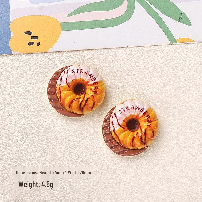 Cartoon DIY Resin Ornaments: Food Toys, Cream Glue, Hair Clips, Phone Cases, Shoe Buckles - 12 Styles
