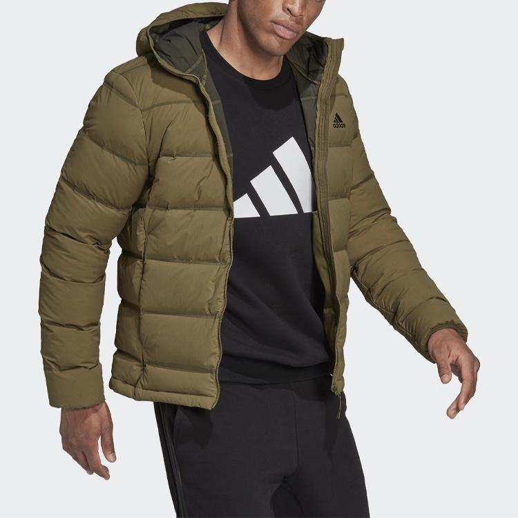 adidas Helionic S H J Outdoor Stay Warm hooded down Jacket Green Men's GT9235
