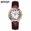 Sanda Retro Simple Couple Quartz Watches - Trendy, Cool, Luminous, Unisex Fashion Wristwatches