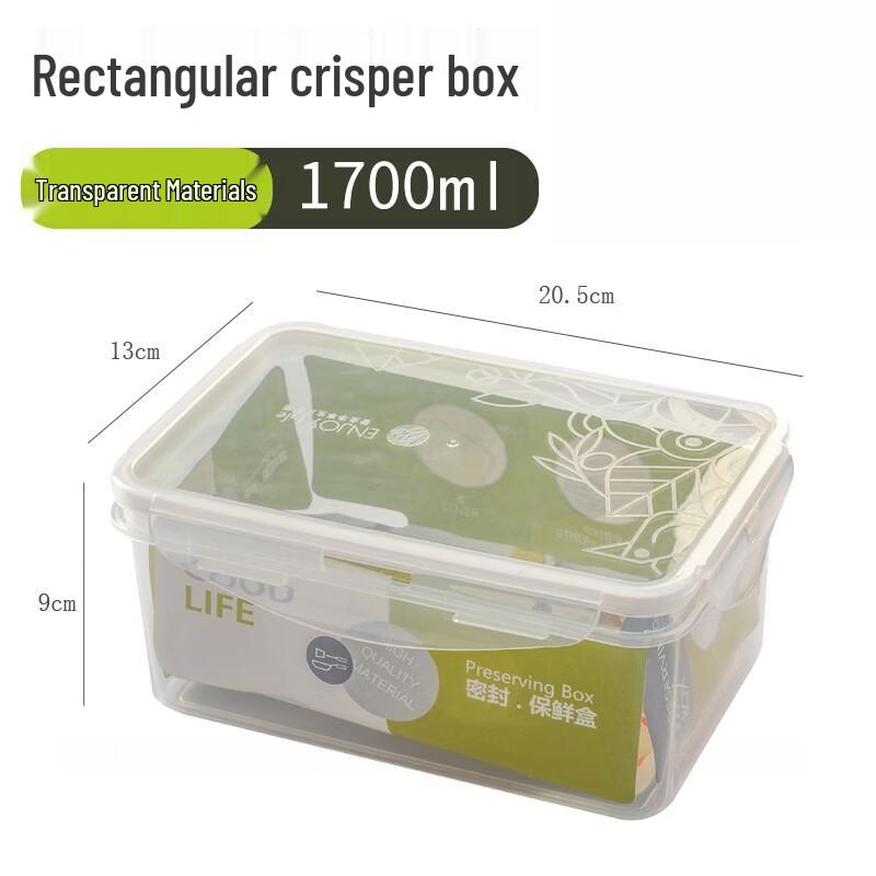 Thickened Rectangular Food Storage Container