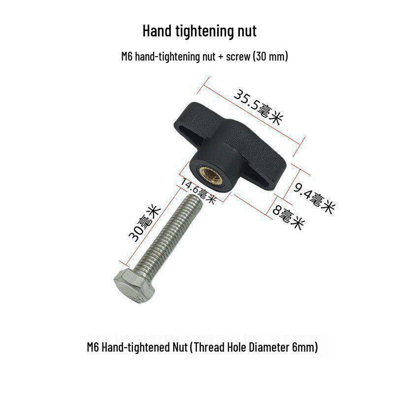 Selfie Stick Phone Clip Tightening Screw Nut Cap