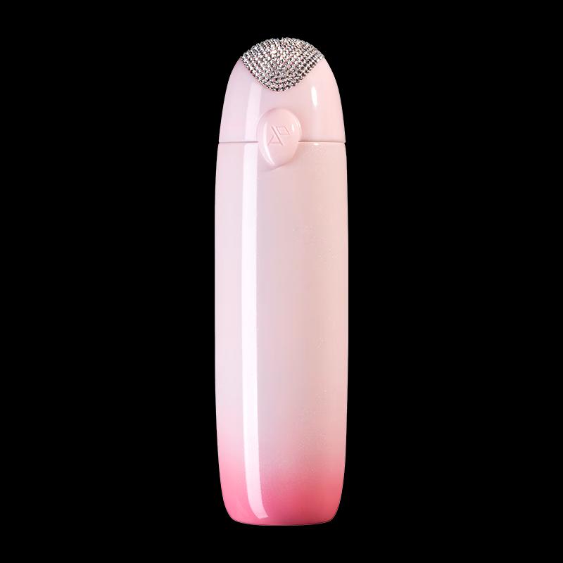 Red Pa 520 Luxury Crystal Lipstick Thermos Mug