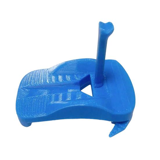 

3D Printed Golf Tee Holder Artificial Turf Tee Stand Outdoor Indoor Driving Range Home Training Golf Simulator Tee Hinged Turf Base синій