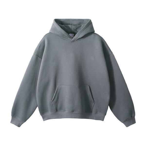 European & American Trendy Oversized Fleece-Lined Hooded Sweatshirt - Autumn/Winter Collection