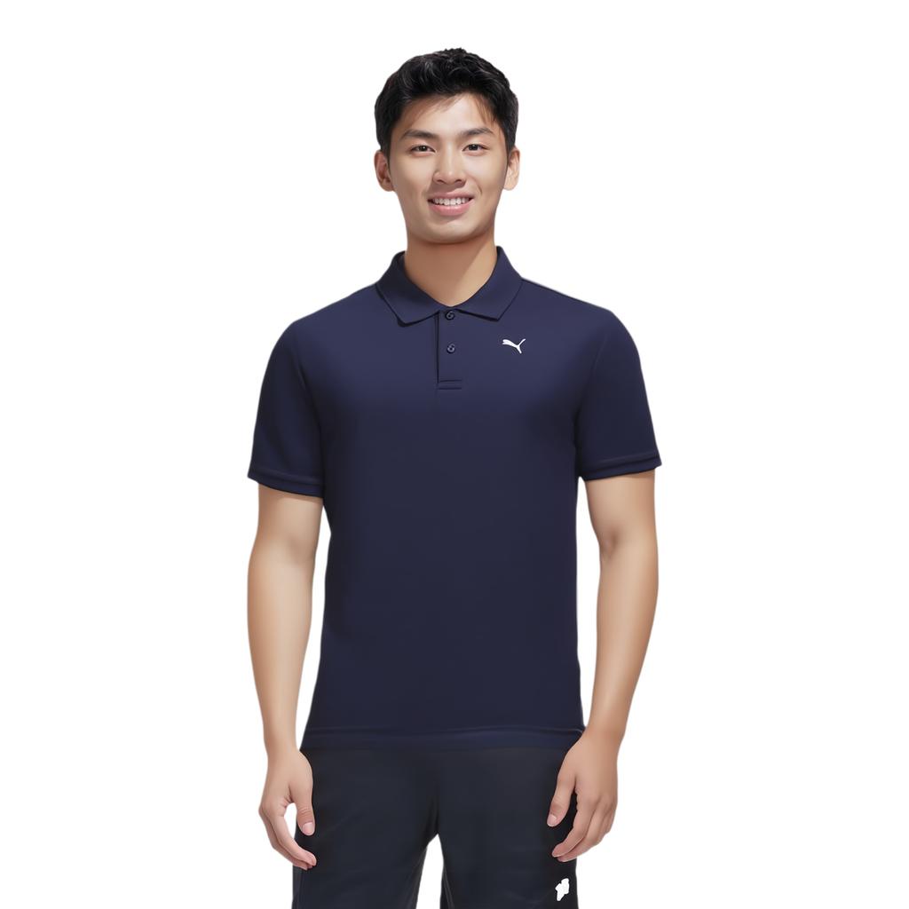 Puma Slim Fit Knitted Quick-Dry Short Sleeve Polo Shirt Unisex tops 521933-06