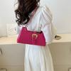 Chain trend bag women's summer new fashion simple shoulder bag casual trend messenger bag small square bag