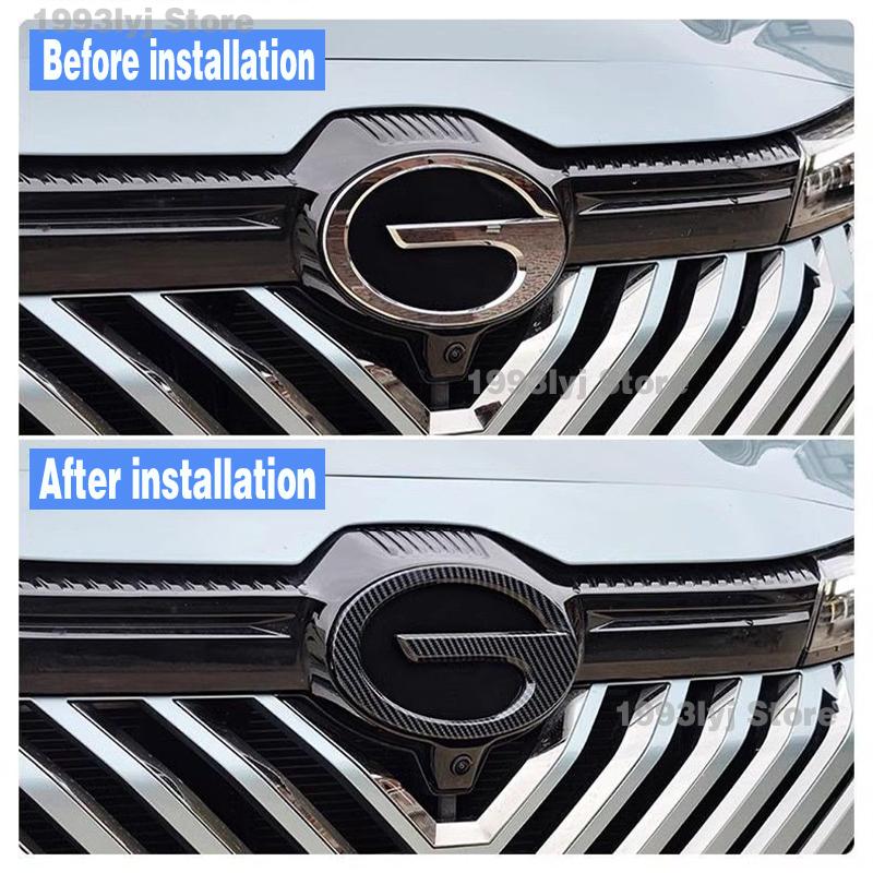For Trumpchi GAC GS4 Styling Plastic Rear Emblem Front Grille Badge High-end Decals Auto Exterior Decoration