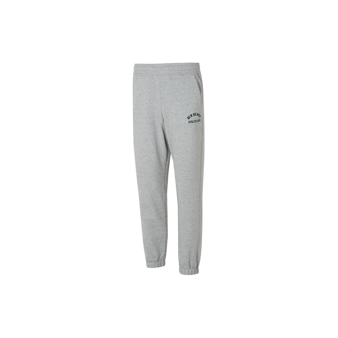 Мужские вязаные спортивные штаны New Balance Серый AMP41316-GHM 2XL
