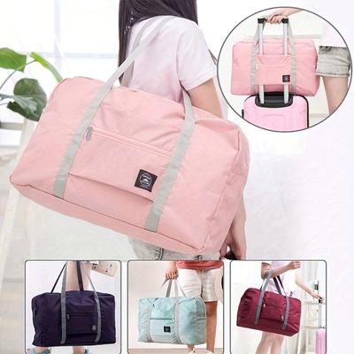 1 Satz faltbare Reisegepäcktasche mit großer Kapazität, erweiterbare Fitnesstasche, Sport-Handgepäck, Wochenendgepäck zum Einchecken, Gepäck