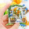 Griechenland Souvenirs Athen Parthenon Tempel Santorini Kühlschrankmagnete Heimdekoration Hochzeitsgeschenke Zeus Kühlschrankaufkleber