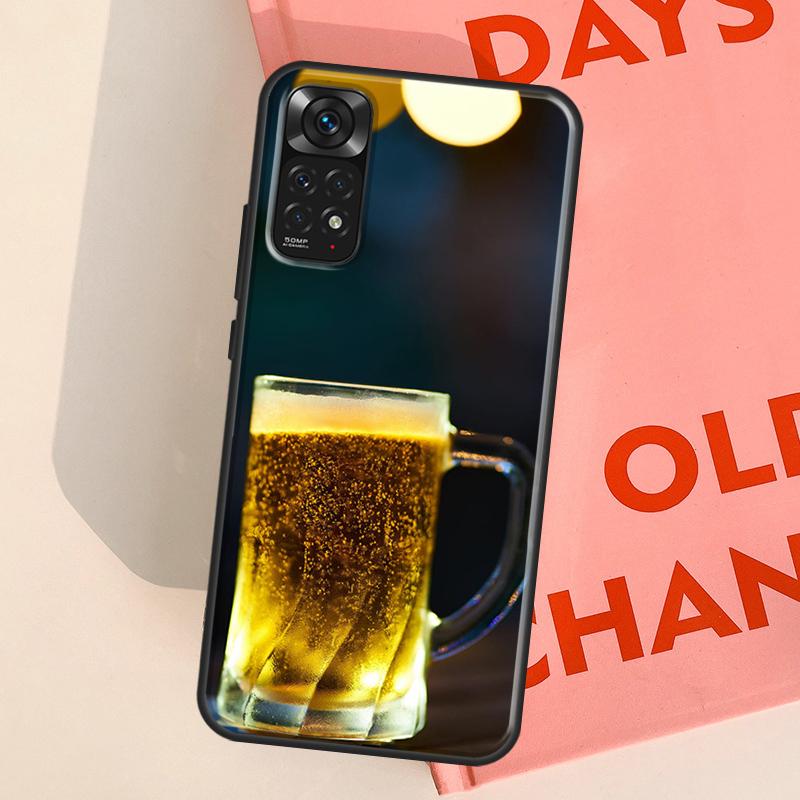 Beer Case For Xiaomi Redmi Note 12 Pro Note 8 9 10 11 Pro 9S 10S 11S 12S Redmi 9C 10A 10C 12C