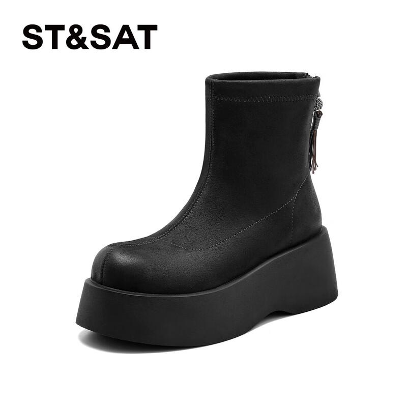 SATURDAY Women s Platform Ankle Boots 37