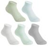 Aimer Kids Chaussettes Courtes 3A Antibactériennes Anti-Odeur Pack de 5 Paires
