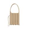 Lucky Pleated Knit Hazelnut Beige [Joseph & Stacy] (S)