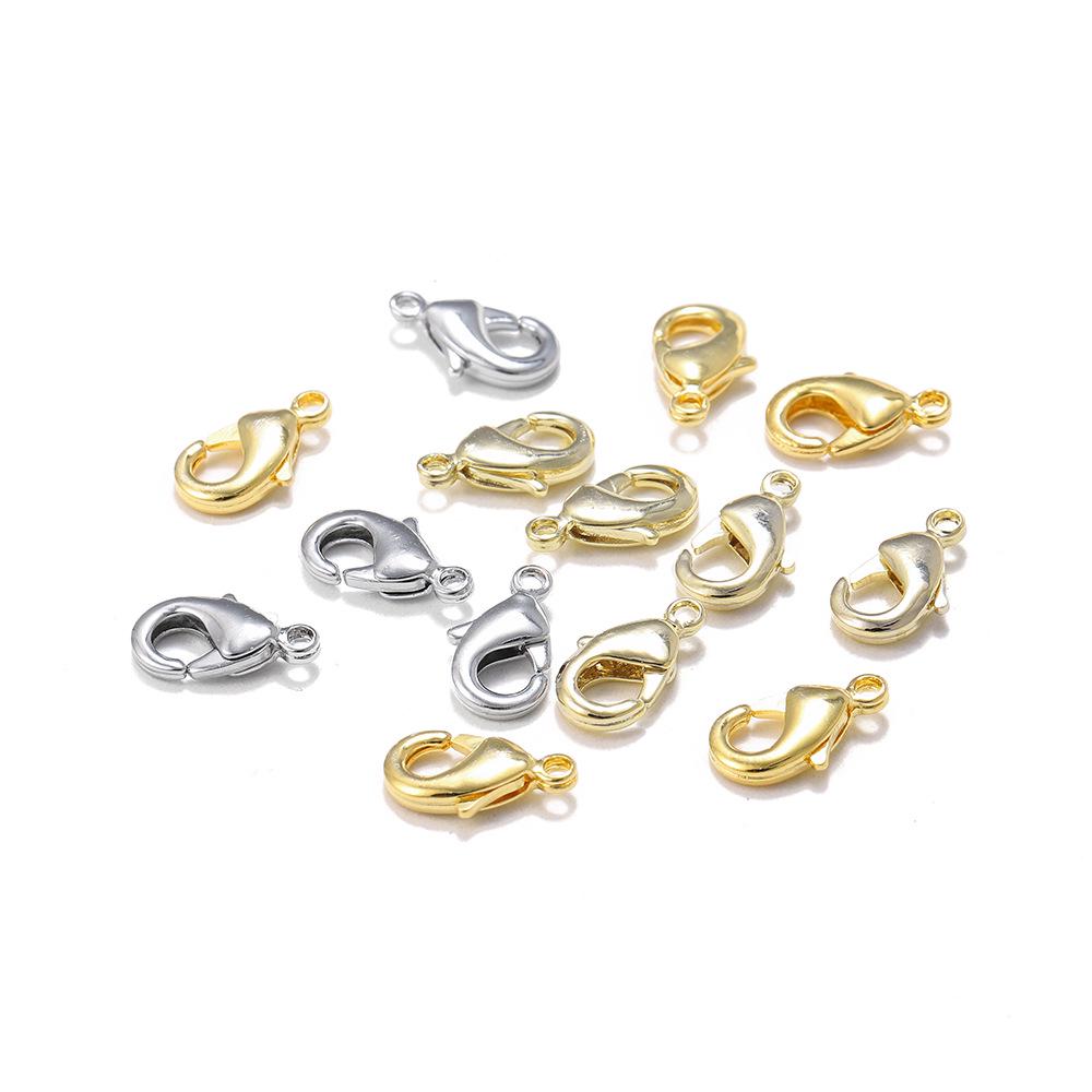 14K Gold erhaltender Karabinerverschluss für 18K Gold gefüllte Armbänder & Halsketten - DIY Schmuckzubehör