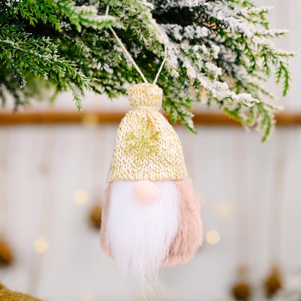 Captivating Wooden Doll Ornaments With Round Base And Whimsical Hats For Cheer Holiday