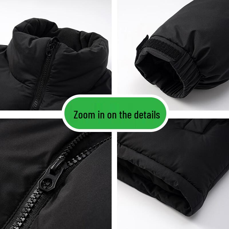 JEEP Men's Winter Fleece-Lined Padded Jacket