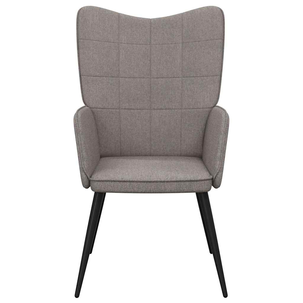 Relax Chair In Taupe Fabric