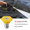 1/4 Ultra High Pressure Car Washer Nozzle: Quick-Connect Fan-Shaped Spray Attachment