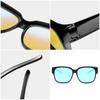 Fashion Square Color-weak Men Women Glasses Colorweakness Mirror Set Red Green Blind Eyewear