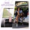 Car Steering Wheel Set of Rear Bumper Warning Interior Exterior Decoration for [PATIKIL] Heart-shaped Strap, 2, Ring, & Buses, Red/Black
