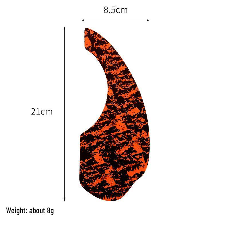 Gitaar slagplaat voor 38", 40", 41" – Gekleurde Onregelmatige Vorm, Geschilderd Stickerbord Accessoire