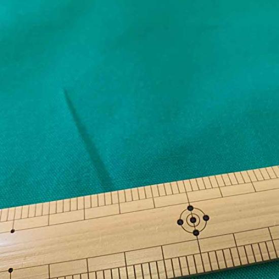 Nunojin Made in Easy to Handle Plain Oxford 108cm Cotton Club, Japan, Multi-Purpose, Cloth, Wide, 100% (Middle Green, 5m)