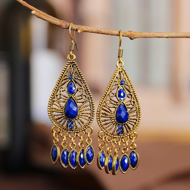 Your Dixi Colorful Retro Flower Earrings - Ethnic Style Daisy Jewelry