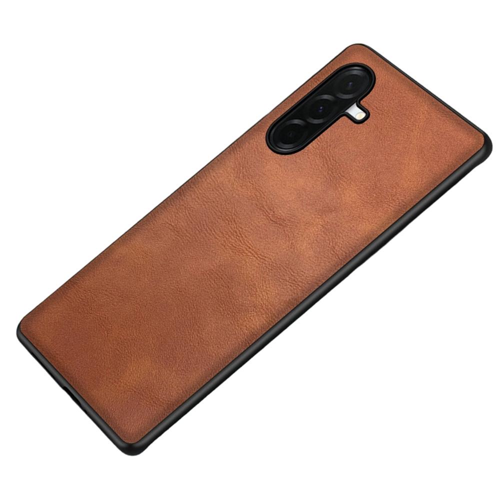 Für Samsung Galaxy S26+ Hülle Retro Lederbeschichtet PC + TPU Handyhülle