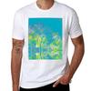 Aqua Reflection Tshirt Fashion Graphic Tee For Men