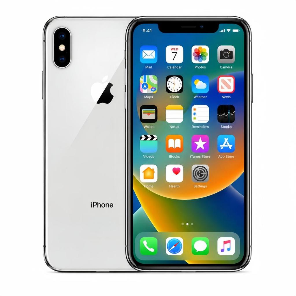 Refurbished Apple iPhone X 5.8'' 3GB RAM 256GB ROM All Colors 4G LTE Unlocked Smartphone With Single SIM