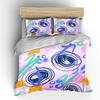 Colorful Doodle Abstract Patterns Print Soft Comfortable Duvet Cover Bedding Set Included 1*Duvet Cover  2*Pillowcases