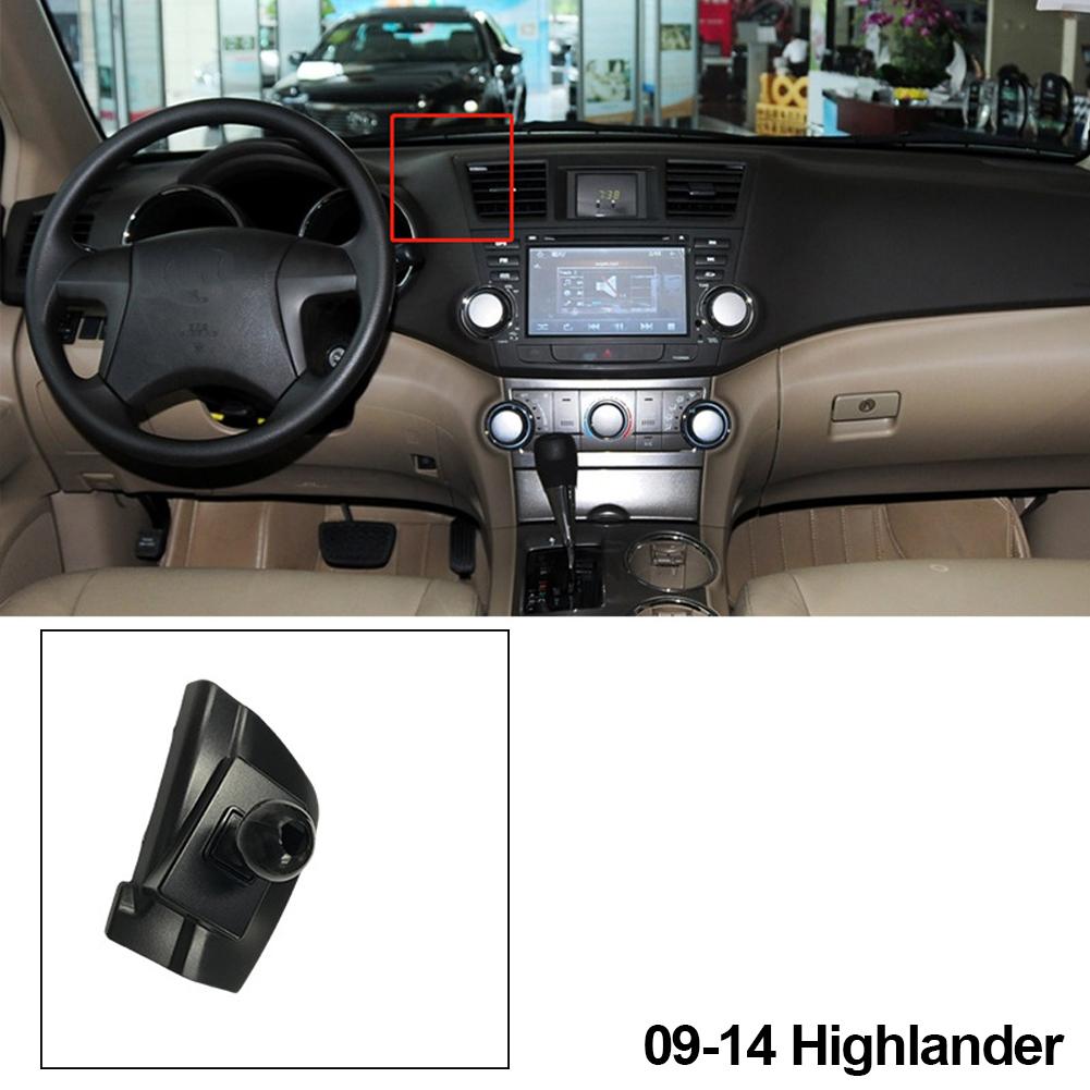 Biltilbehør Interiør Telefonholder Base For Toyota Corolla Camry CHR RAV4 Avalon Prado Highlander 4RUNNER Uten Brakett
