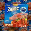 Ziploc Sacchetti per Frigorifero con Chiusura Smart Zip Misura Media 275 Pezzi Confezione Mega