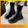 Fashion Rhinestone Versatile Comfortable Martin Boots Children's Autumn and Winter 2025 New Women's Martin Boots Skinny Boots