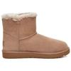 UGG Ghete scurte de zăpadă pentru femei Bailey Mini Button Gold Bling Călduroase Confortabile Maro 1118998-ARGL