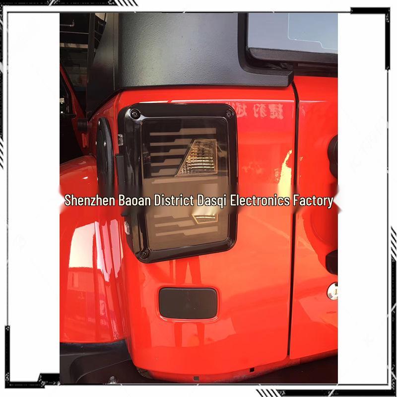 JEEP JK Wrangler LED Tail Light Assembly - Brake & Turn Signal Compatible