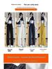 Plus Size High Waist Drapey Slimming Wide-Leg Pants for Women - Spring/Autumn 2024